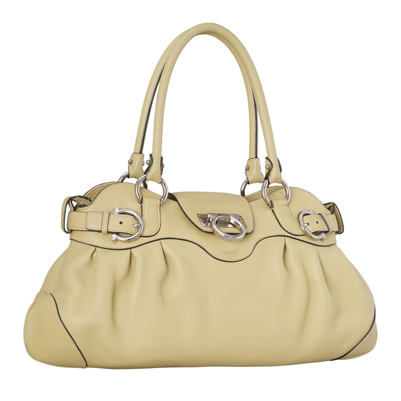 FERRAGAMO(USED)페레가모 간치니 토트백